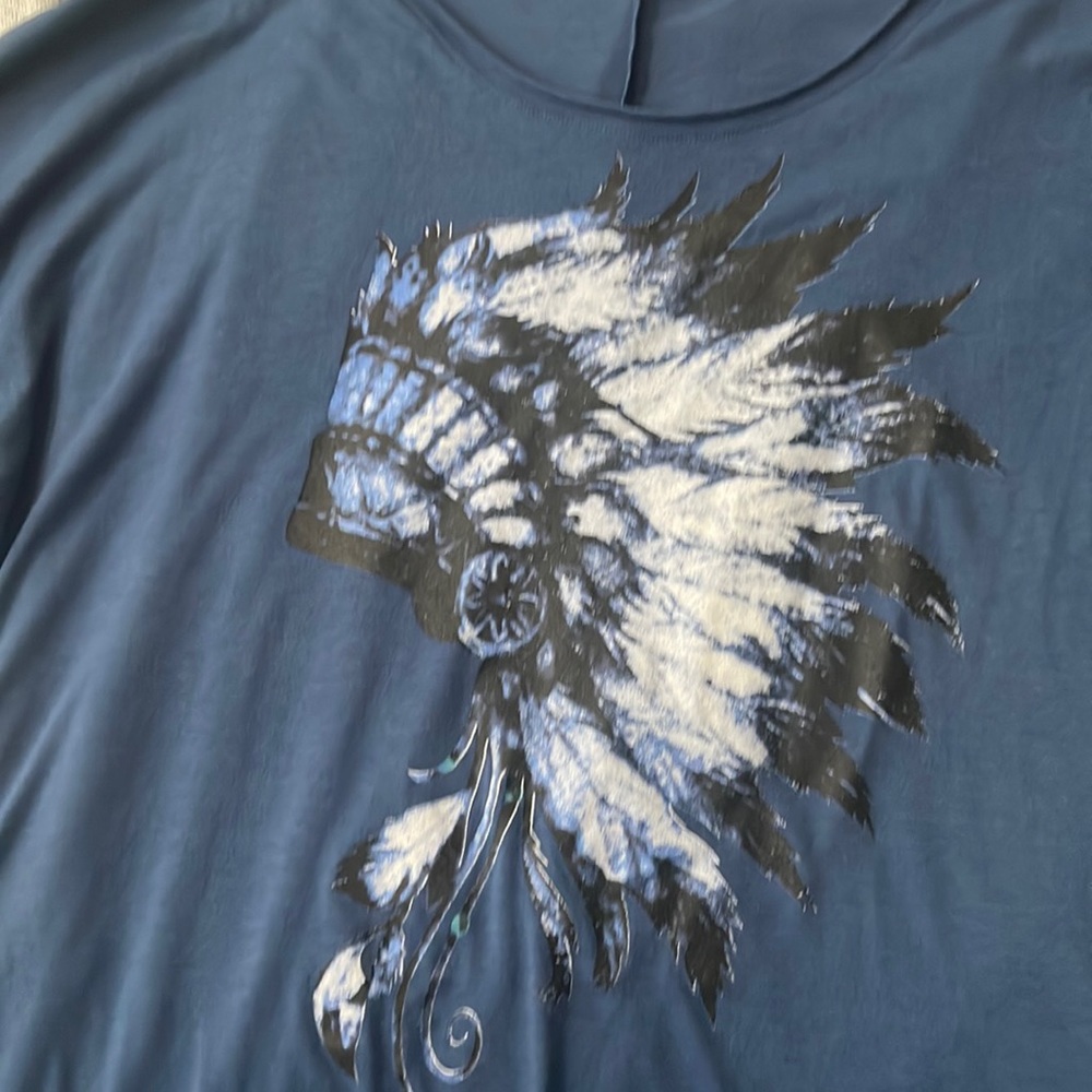 Native American Chief long sleeve shirt